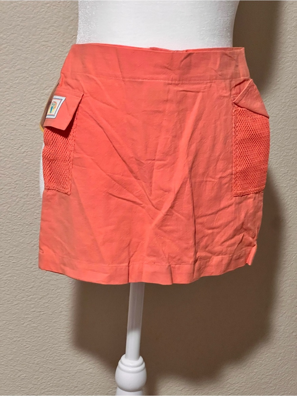 Coral kids Cargo Pocket Shorts - Brand Unknown